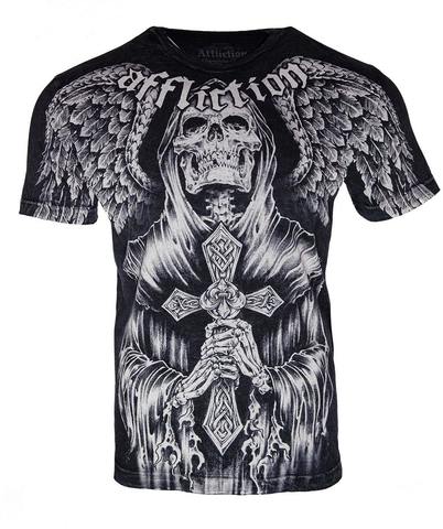 Affliction | Футболка мужская Aleksander Emelianenko tee Signature Series A831 перед