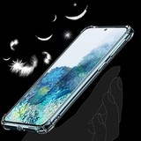 Противоударный силиконовый чехол Infinity для Samsung Galaxy A41 (Прозрачный)