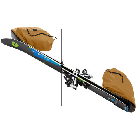 Картинка чехол для горных лыж Thule RoundTrip Ski Roller Black - 6