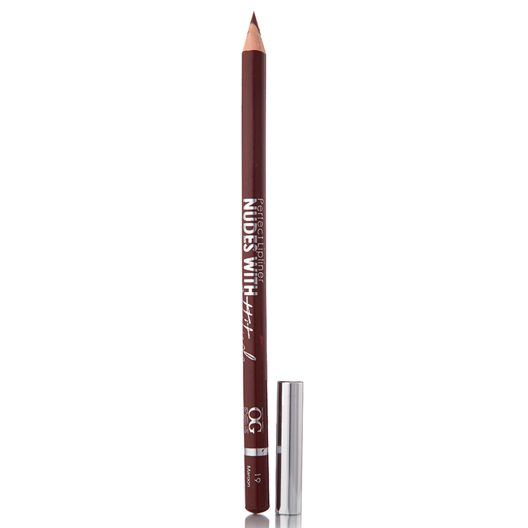 OG-ML2173 Карандаш для губ матовый NUDES WITH attitude тон 19 maroon