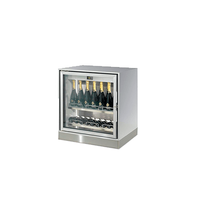 ШКАФ ВИННЫЙ ENOFRIGO ENOGALAX H800 ОДНОСТОР. СЕРЕБР. GM1C1V