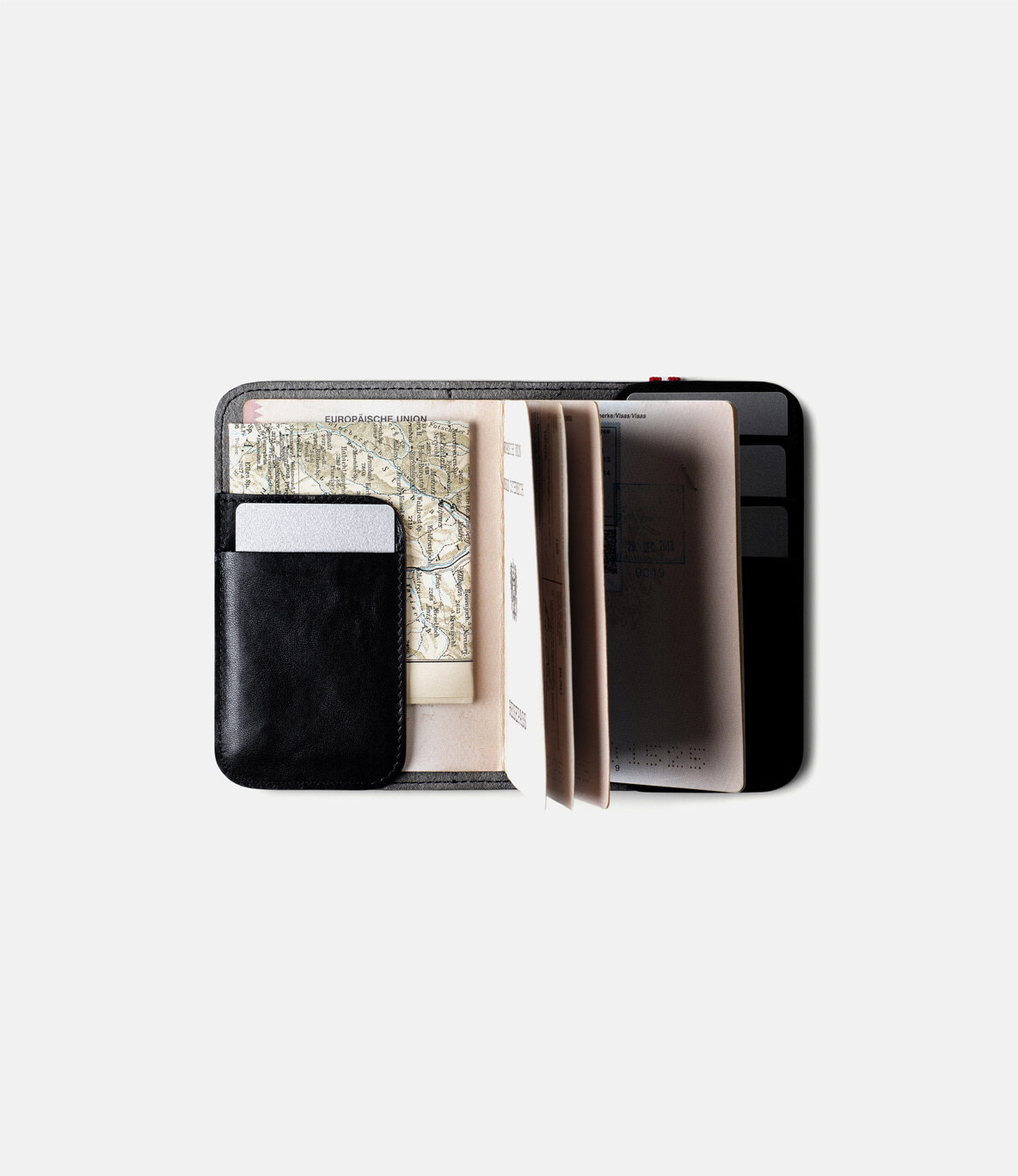 Hard Graft Trip Passport Cover Coal — обложка для документов