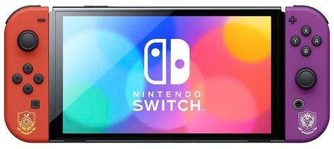 Игровая приставка Nintendo Switch OLED 64 ГБ, Pokemon Scarlet & Violet Edition