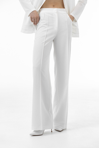 Брюки со стрелками из уплотненной поливискозы