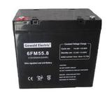 Аккумулятор для ИБП Gewald Electric 6FM55 (12V 55Ah / 12В 55Ач) - фотография