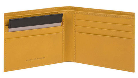 Кошелек мужской Piquadro Bios, желтый, нейлон (PU3891BIO/G)