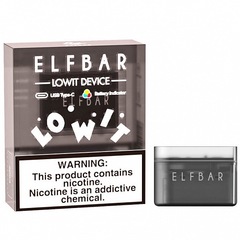 Elf Bar Lowit, 500 mAh, Черный