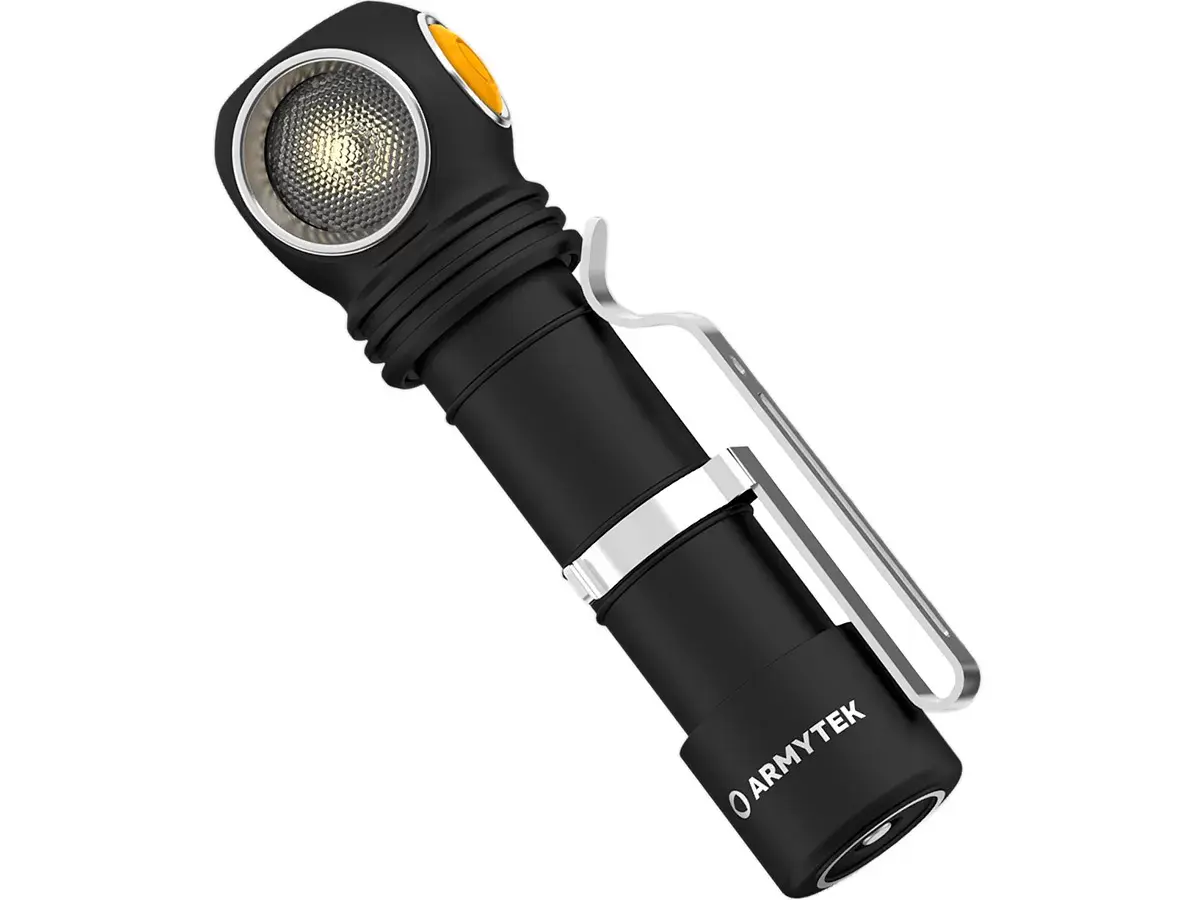 Фонарь налобный Armytek Wizard C2 WG Magnet USB XD16 1020 lm тёплый + XQE 400 lm до 97м, 1x18650