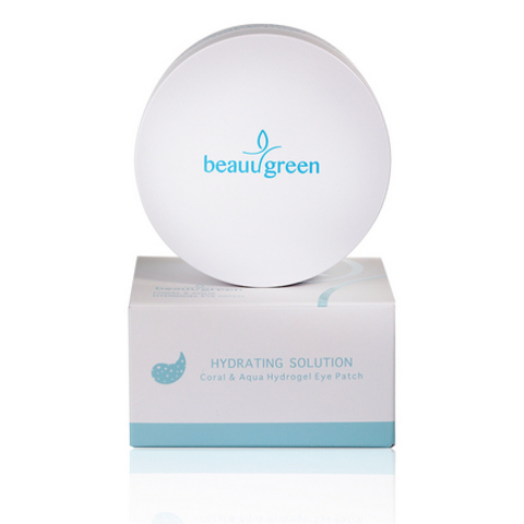 BEAUUGREEN Coral Aqua Hydrogel Patch Eye Маски-патчи для кожи вокруг глаз с кораллом и морскими водорослями 60 шт