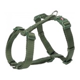 Шлейка для собак Trixie Premium H-Harness M-L: 52-75 см/20 мм, лесной зеленый