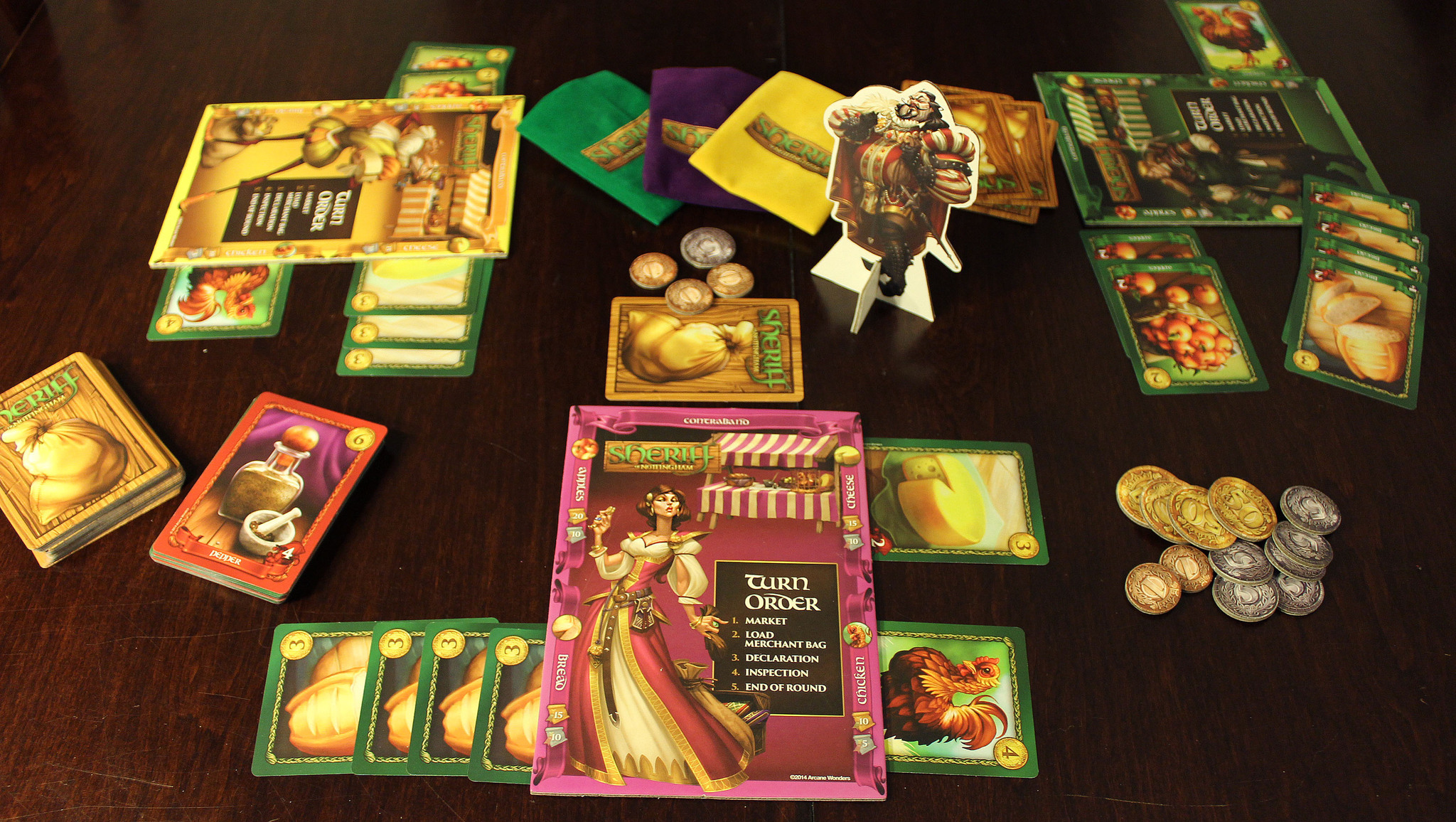 Sheriff of Nottingham в интернет-магазине bgames.ru. Бесплатная доставка.  Скидки.