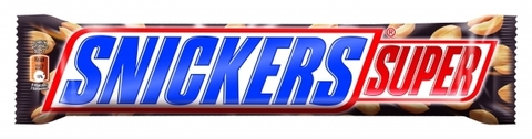 Шоколад "Snickers" с арахисом супер 95 г
