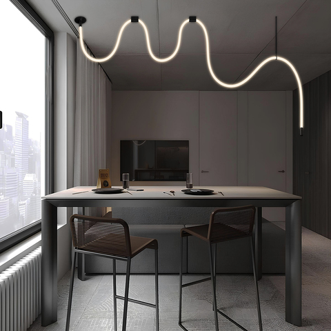 Подвесной светодиодный светильник Loft It Thread 10388B BRASS