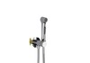Aquatek AQ1020CR AQ1020CR ЕВРОПА комплект для гигиенического душа встроенный (смеситель + гигиеническая лейка + шланг)