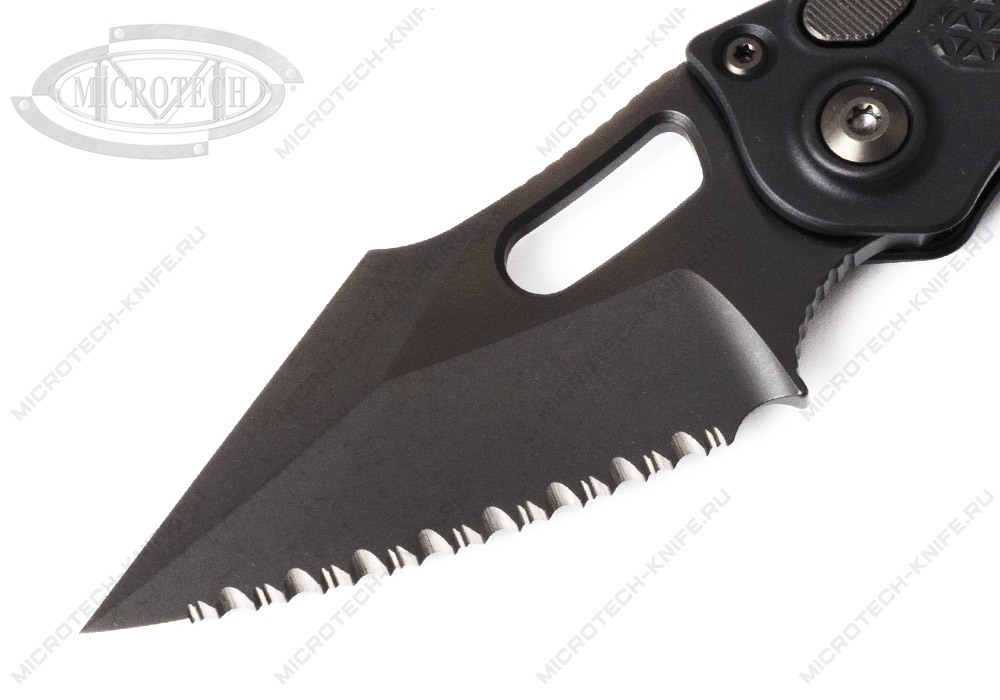 Нож Microtech Stitch Auto 169-3DLCTSH Shadow