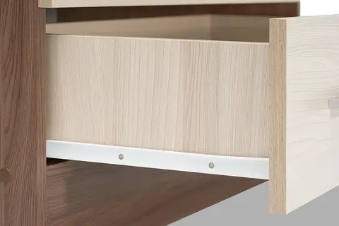 шкаф комбинированный ДУЭТ 0,8 м (ясень шимо) (Эра)