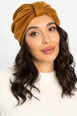 Чалма с бантом (горчичная) ЧБ3-23М LT Collection