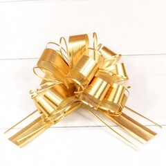 
          Бант Для Упаковки Подарка Ажурный 5 Х 5 См (Золотой)