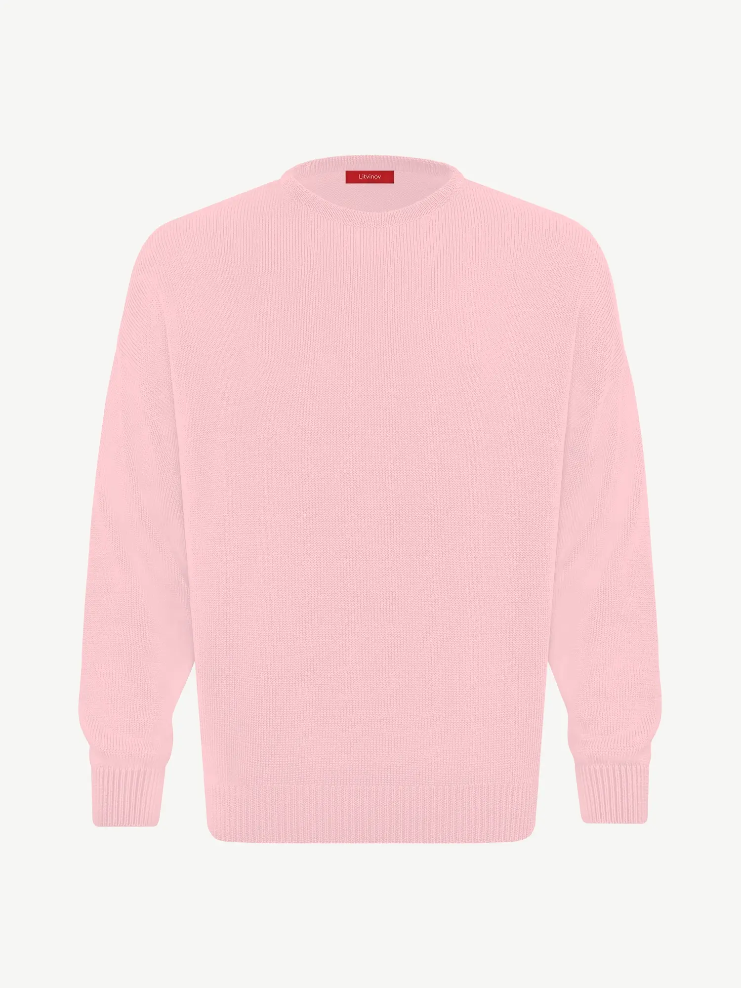 Джемпер оверсайз из экохлопка