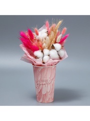 Стаканчик для цветов, «Перья», 400 мл, 10 шт.