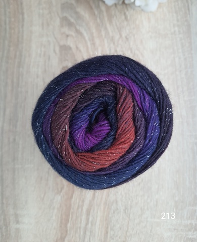 Lang Yarns Mille Colori Socks and Lace Lux 213