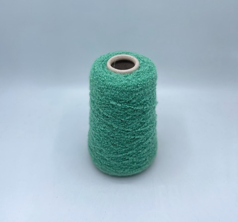 Pool trend (пр.Италия),art-BabyB4 400м/100гр, 80% бэби альпака, 20% полиамид, цвет-Разбеленно-зеленый на черной основе(330/731) , арт-36833