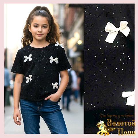 Футболка девочке (5-9) 251220-R2043