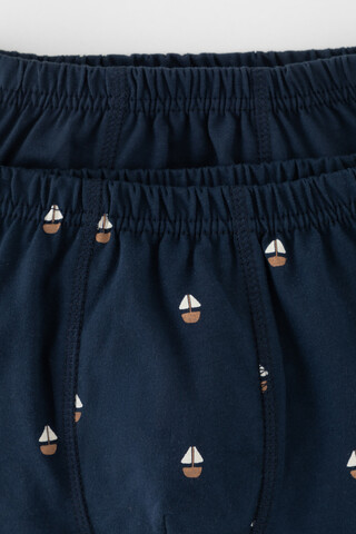 трусы/ уп  для мальчика  К 1930-2уп/индиго,кораблики