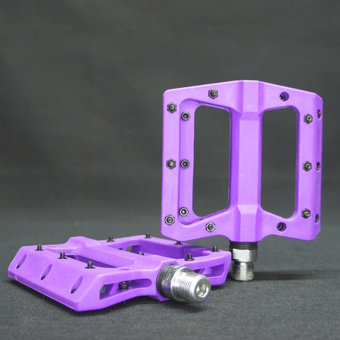 Педали для велосипеда VLX PD40 нейлоновые фиолетовые