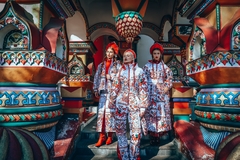 Fox and Swan. Kolomenskoye.