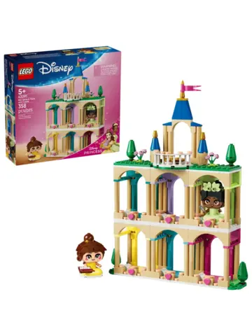 Конструктор Disney 43291 Мини-Белль и Тиана с замком