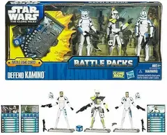 Набор 3 фигурки Война клонов Защита Камино