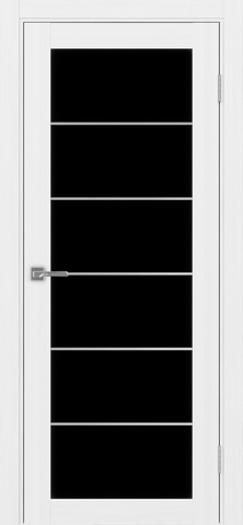 Турин_501АСС.2 молдинг алюм.хром.30 ЭКО-шпон Белый лёд-LACчерный