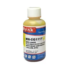 Чернила для CANON CL-41/51 (100мл,yellow Dye) NI-CG111Y Gloria™ MyInk