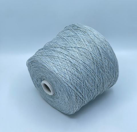 Luxury Selection by Ri.Go, Brina, 320м. 70% Крапива, 30% Лен, Бежевато-голубой,меланж(207/7), 39494