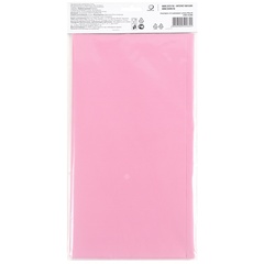 Скатерть п/э розовая 1,4х2,75м