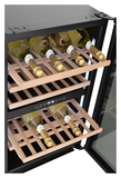 Винный шкаф Zugel ZCWI570DB черный