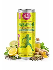 Имбирный эль Пребио «Лайм + Жасмин + Зеленый чай»