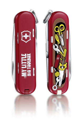 Нож-брелок Victorinox Classic LE 2014, 58 мм, 7 функций, 