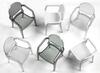 Кресло прозрачное, Scab Design Igloo, серый