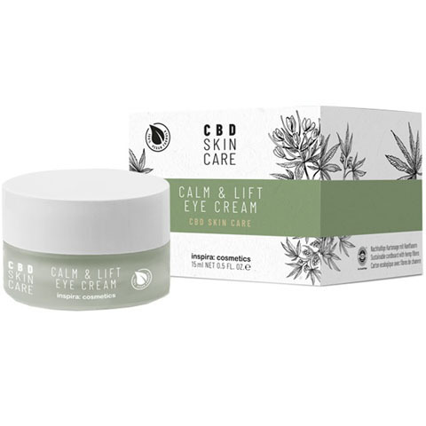 INSPIRA CBD Skin Care: Антистресс  лифтинг-крем для контура глаз  с маслом CBD (CALM & LIFT EYE Cream)