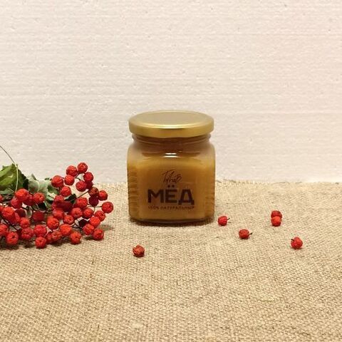 Мёд цветочно-гречишный 2023 Ивановка 0,25 л (330 г)