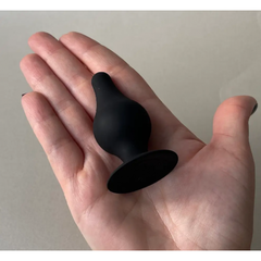 Анальный плаг черный MODEL 2 от SILEXD (XS: 6,4*2,5 см.)