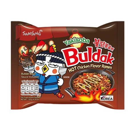 Лапша со вкусом курицы в соусе Якисоба, 130 г Samyang