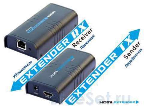 Mobidick VLC3ET73R2 HDMI-Ethernet Конвертер-удлинитель кабеля (два ресивера)