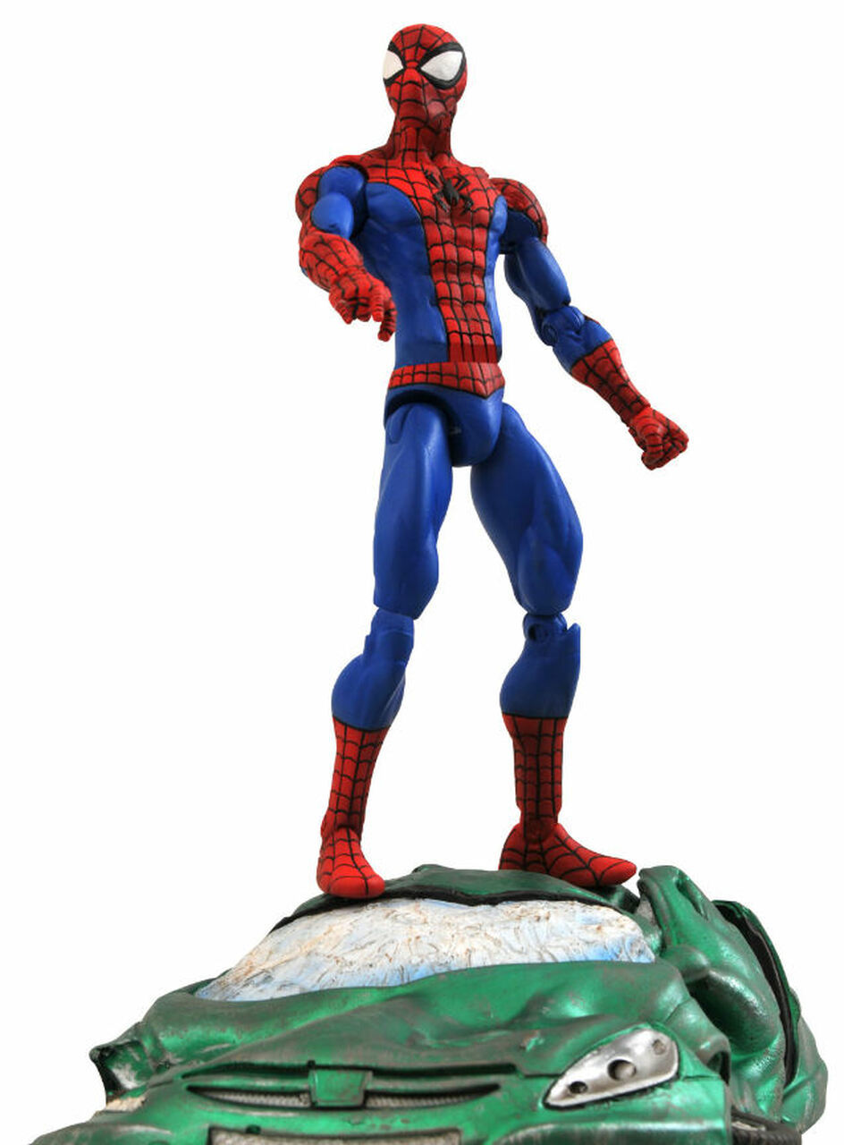 Человек паук фигурка Марвел Селект: купить игрушку подвижную Marvel Select  Spider-Man в интернет магазине Toyszone.ru