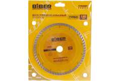 БИБЕР 70205 Диск алмазный турбо Стандарт 180мм (10/50)
