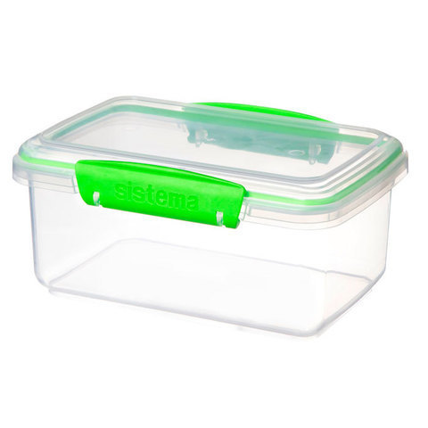 Контейнер 1л Sistema Fresh зеленый