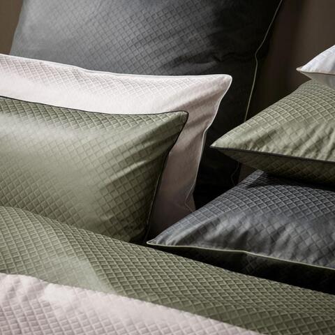 Постельное белье 2 спальное евро Curt Bauer Arezzo olive оливковое