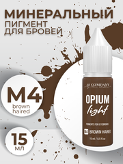 Минеральный пигмент для бровей M4 BROWN HAIRED OPIUM LIGHT AS-Company
